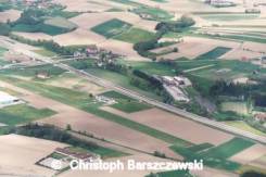 Luftaufnahme Flugplatz Setenstetten lolt: Blick aus der südostlichen Richtung