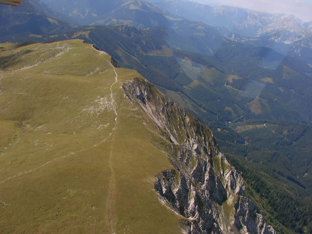 Veitsch, Steiermark, Luftaufnahmen, Sommer, Österreich,  Berge, Flugplätze, Luftbilder, Rundflug