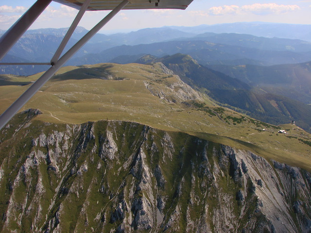 Veitsch, Steiermark, Luftaufnahmen, Sommer, Österreich,  Berge, Flugplätze, Luftbilder, Rundflug