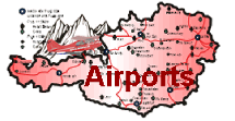 Flugplätze und Flughäfen Österreich - Auswahl